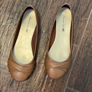 💎 Brown Simple Dainty Flats